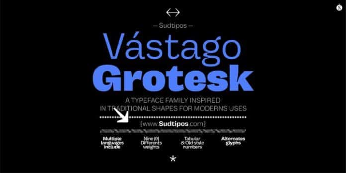 Vastago Grotesk Font