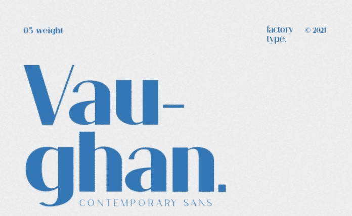 Vaughan Sans Font