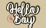 Vector Type Handlettering Font