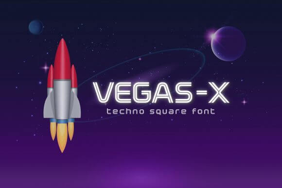 Vegas-X Font