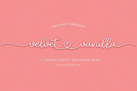 Velvet Vanilla Font