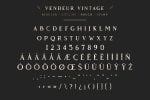 Vendeur Vintage Font Family