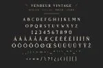 Vendeur Vintage Font Family