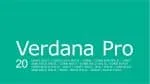 Verdana Pro 6.13 Font