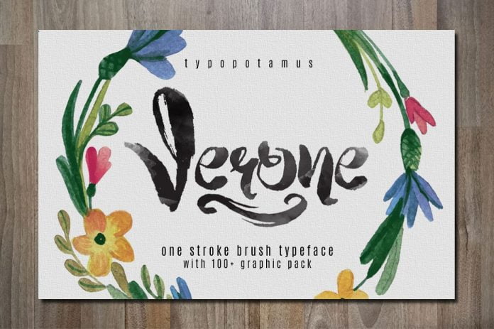 Verone Typeface Font