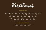 Vertilaser Font
