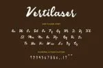 Vertilaser Font