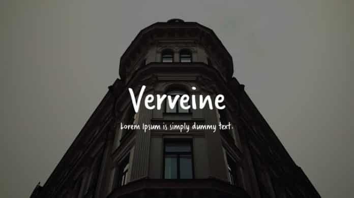 Verveine Font