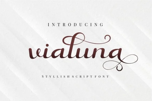 Vialuna Font