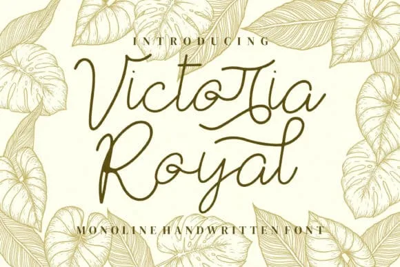 Victoria Royal Font