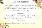 Victoria's Letters Font