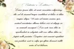 Victoria's Letters Font