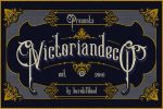 VictorianDeco Family -2 Styles + Bonus Font