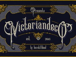 Victoriandeco Font
