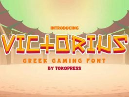 Victorius - Gaming font