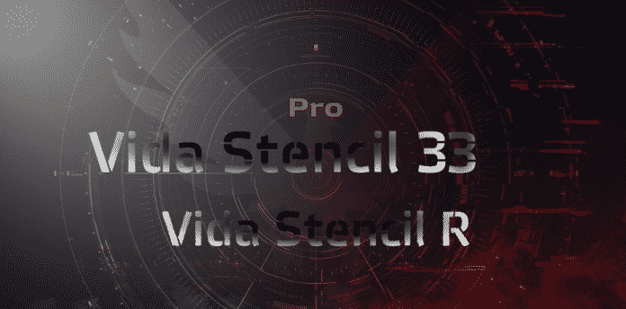 Vida Pro™Stencil Font