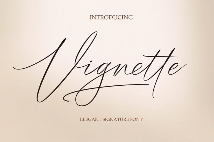 Vignette Signature Script