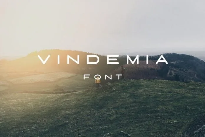 Vindemia Sans Serif Font