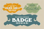 Vintage Badge Font