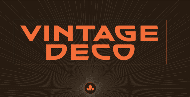 Vintage Deco Font