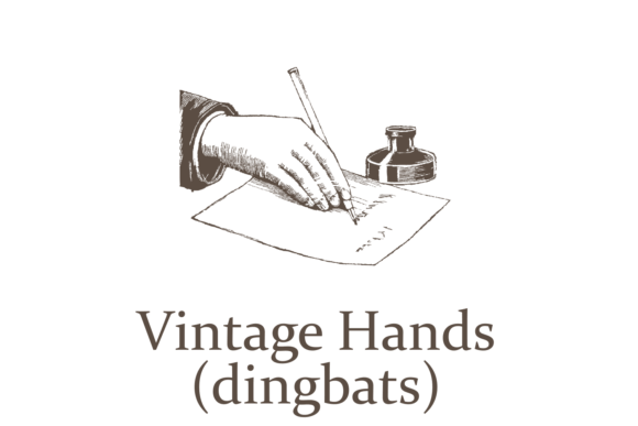 Vintage Hands Font