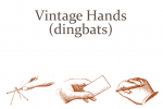 Vintage Hands Font