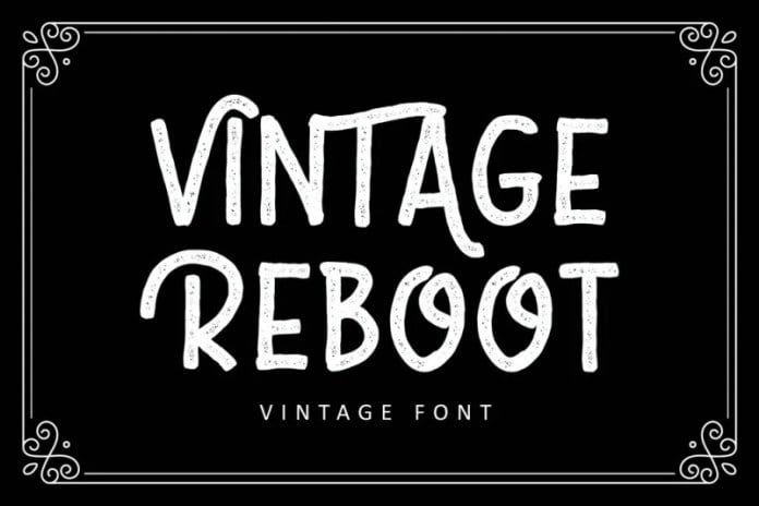 Vintage Reboot Font