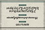 Vintage Wheel Font