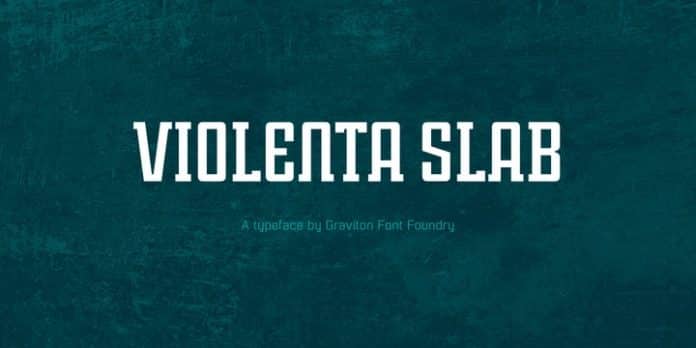 Violenta Slab Font