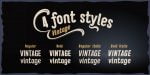 Vitage Font
