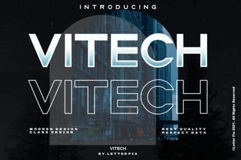 Vitech Font