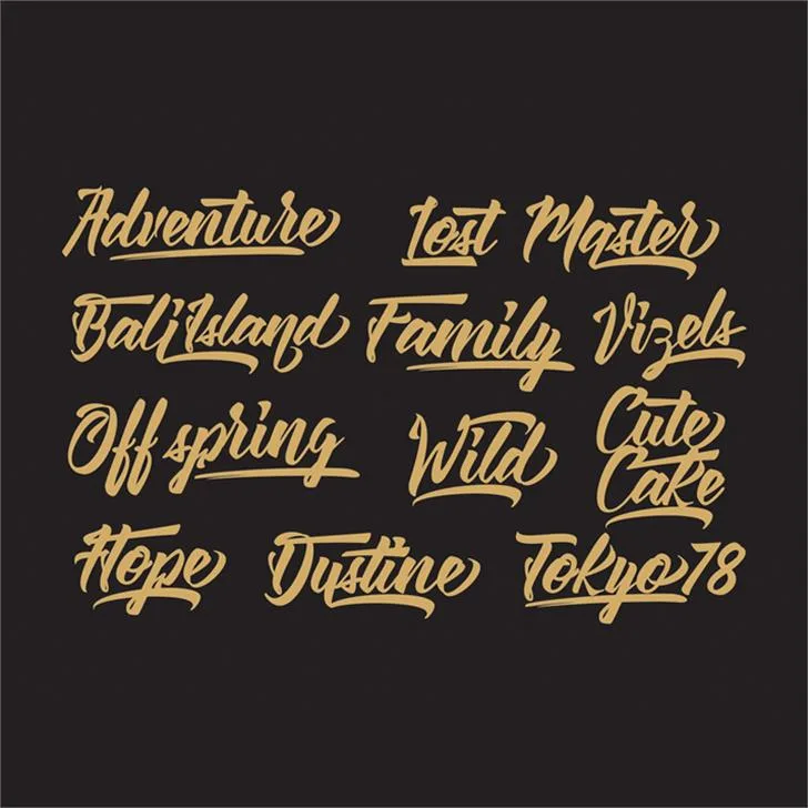 Vizels Font 