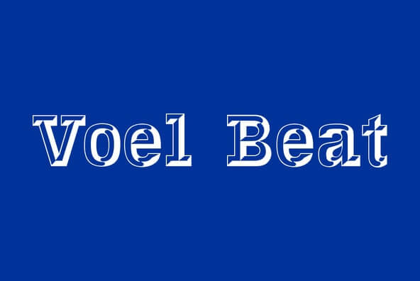 Voel Beat Font