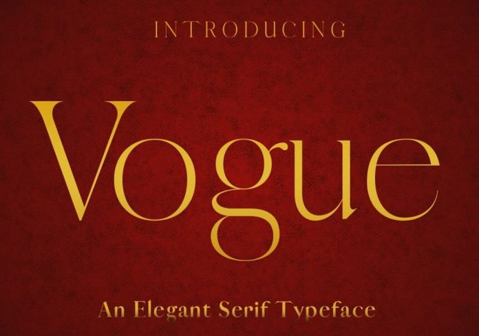 Vogue Font
