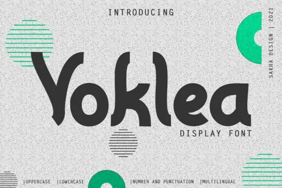 Voklea Font