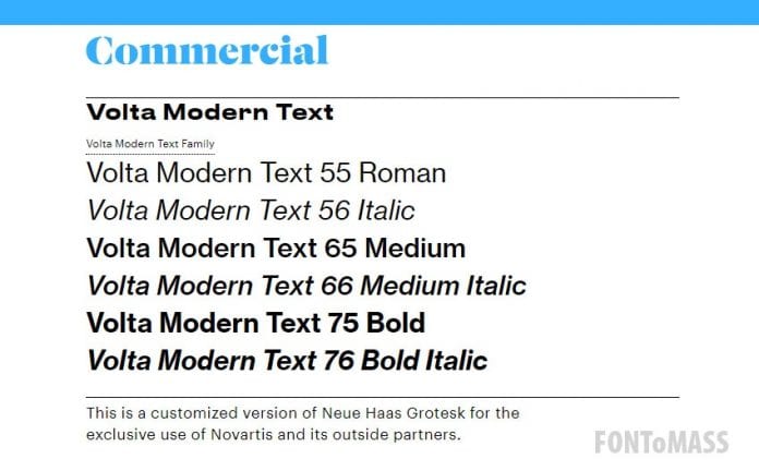 Volta Modern Font