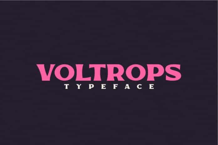 Voltrops Font