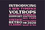 Voltrops Font