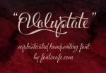 Voluptate Font