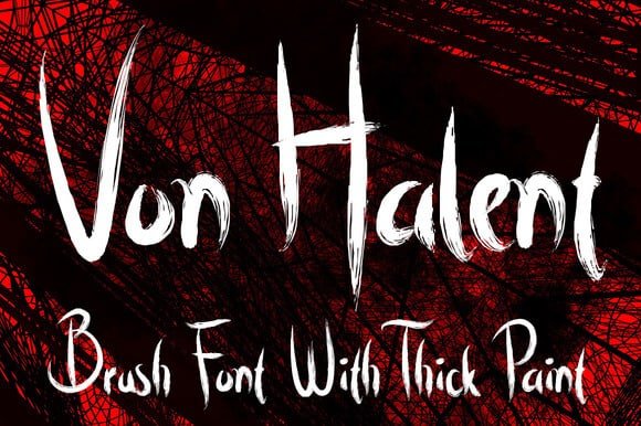 Von Halent Font