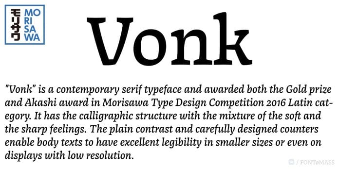 Vonk Font
