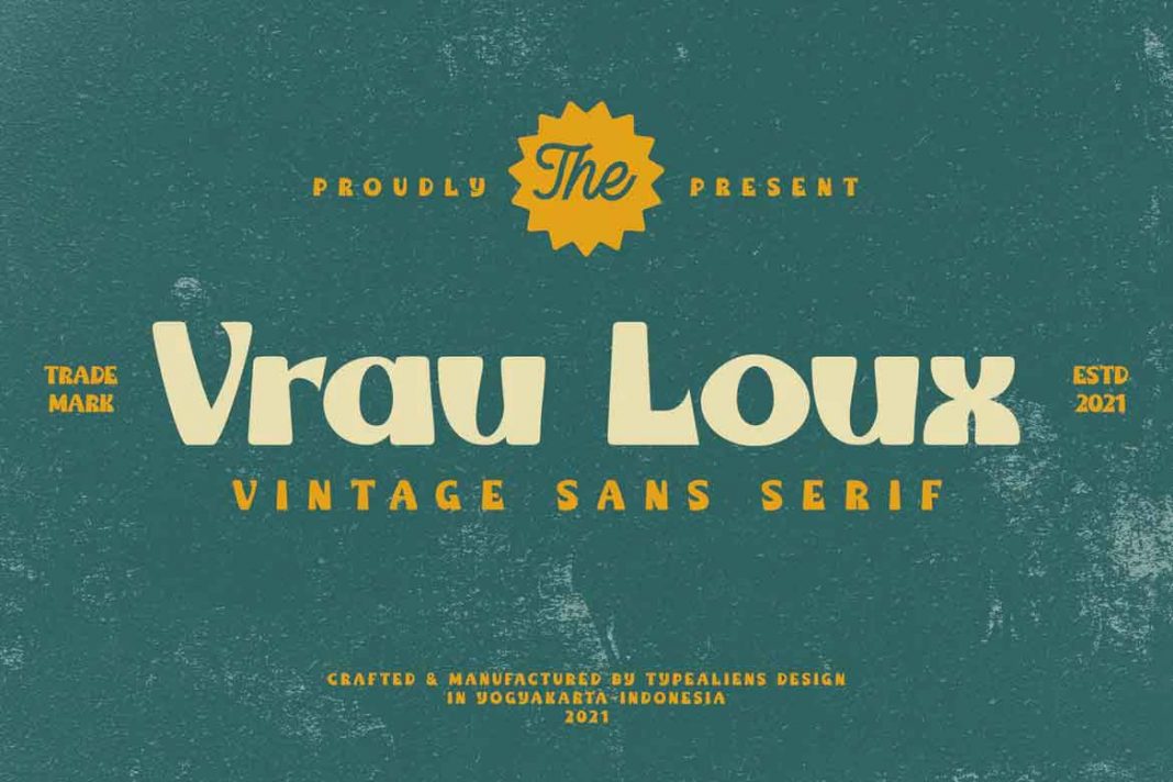 Vrau Loux Font