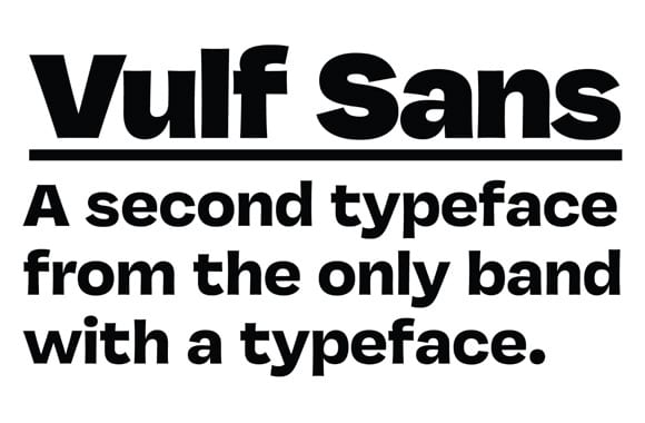 Vulf Sans Font Family