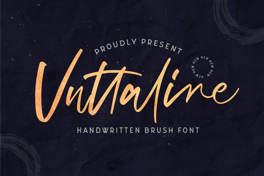 Vuttaline - Handwritten Font