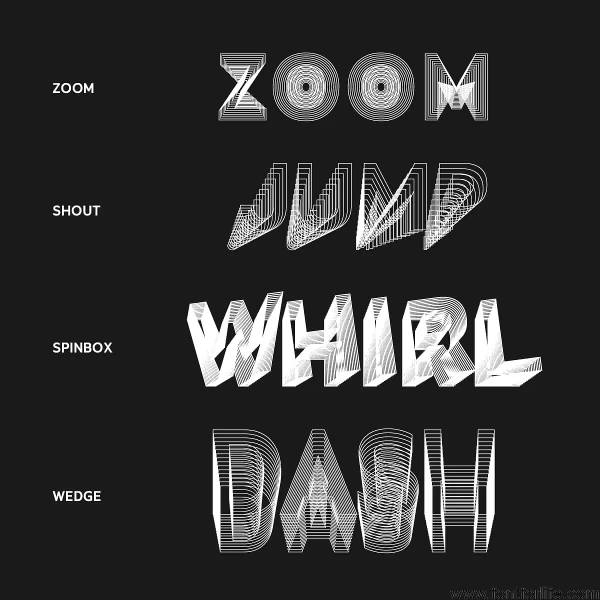 WHOA Font Family