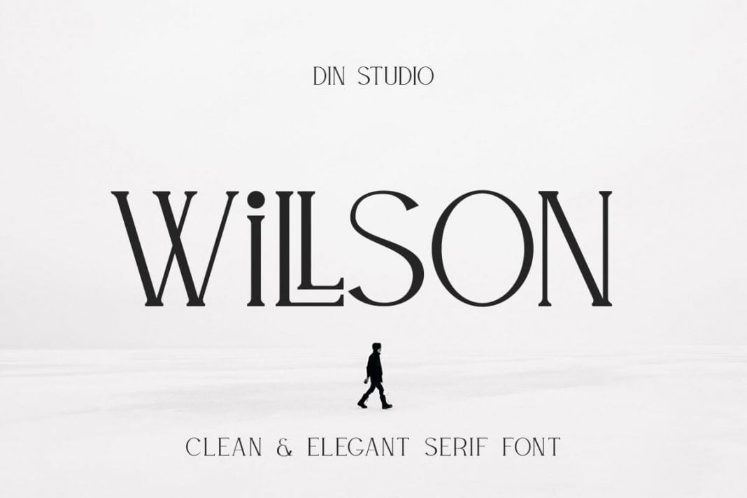 WILLSON - Clean Serif Font