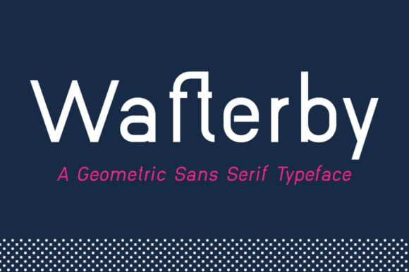 Wafterby Family Font