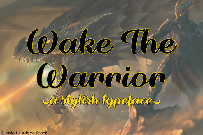 Wake the Warrior Font