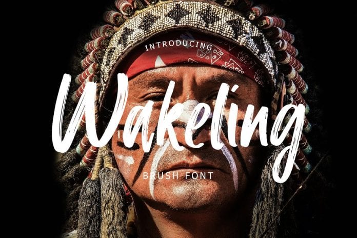 Wakeling Brush Font