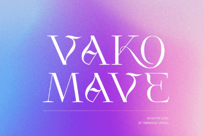 Wako Mave Font